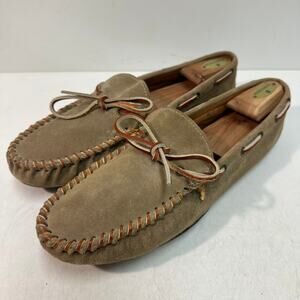 EUC Rancourt & Co. x Polo Country Suede Handsewn Driving Moccasin USA 13